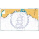 British Admiralty Nautical Chart  2233: Yalta to Tuapse